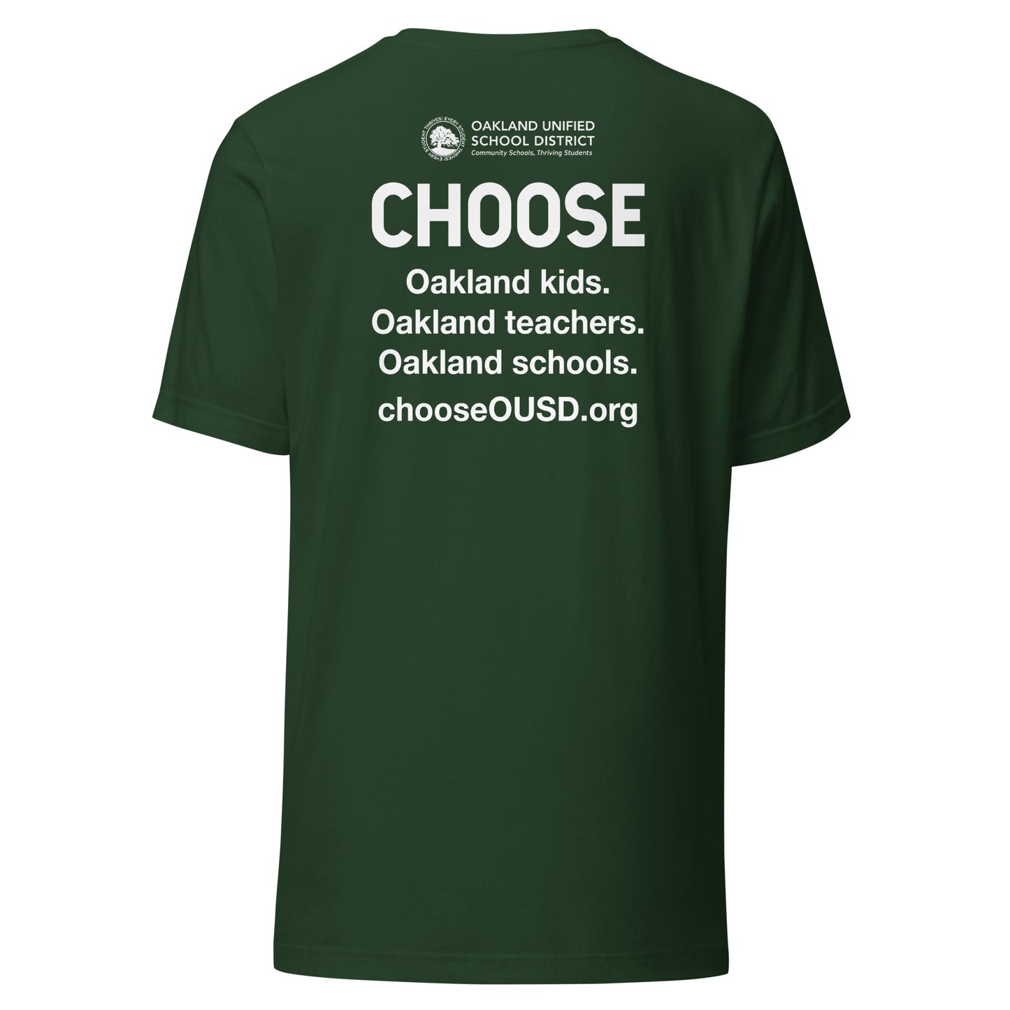 Grow With Us - Unisex t-shirt (Forest Green)