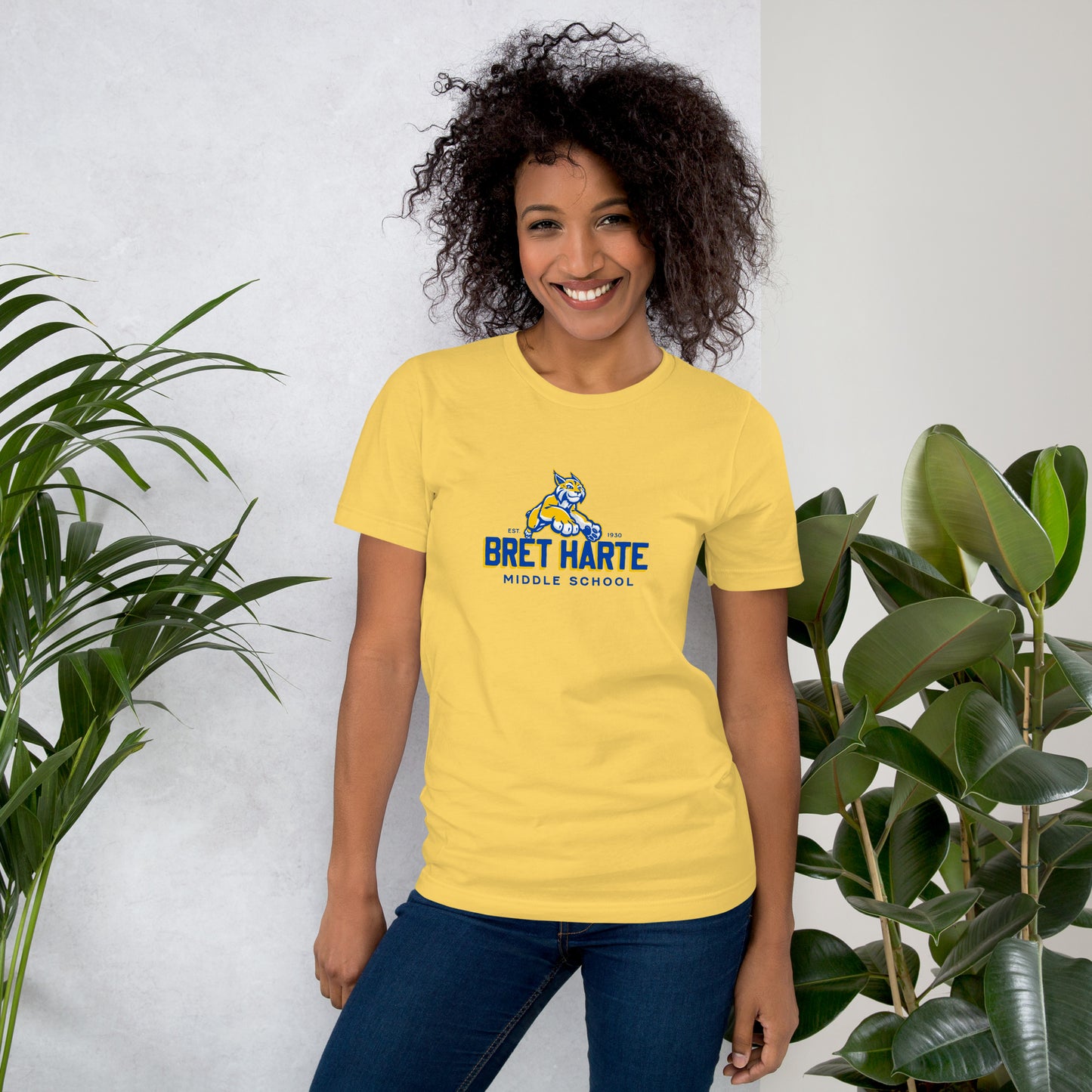 Bret Harte Logo + Mascot - Unisex t-shirt