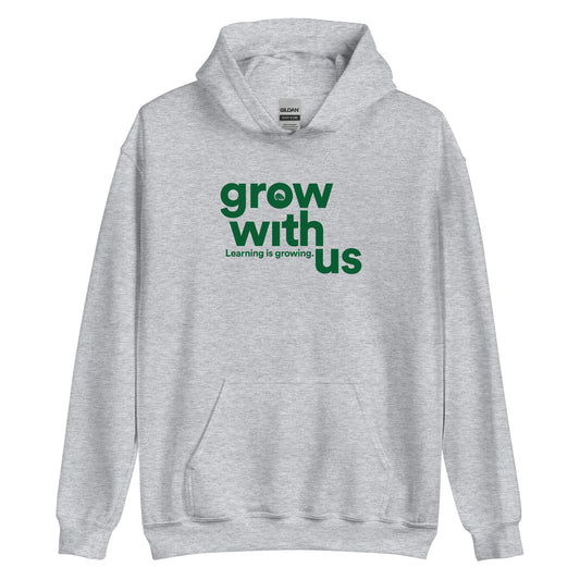 Grow With Us - Unisex Hoodie (grey)
