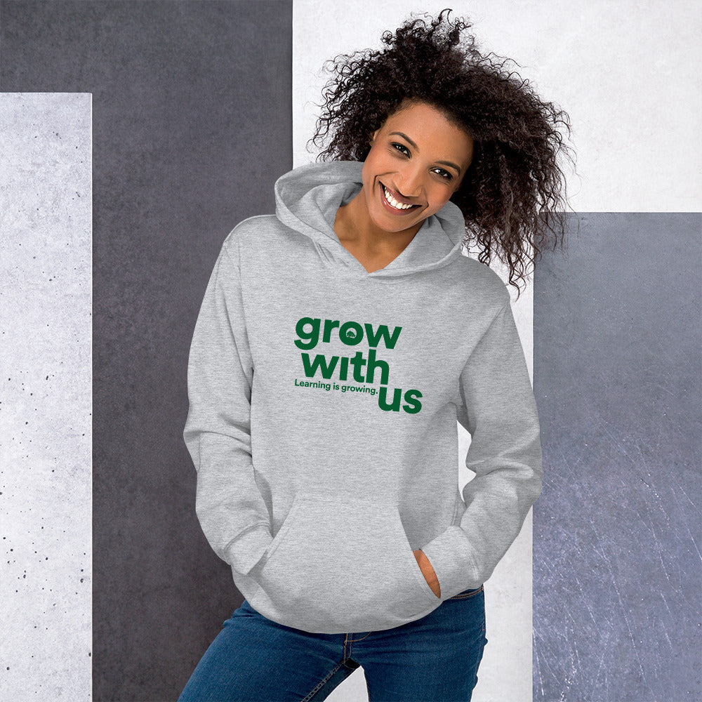 Grow With Us - Unisex Hoodie (grey)