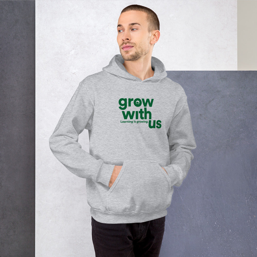 Grow With Us - Unisex Hoodie (grey)