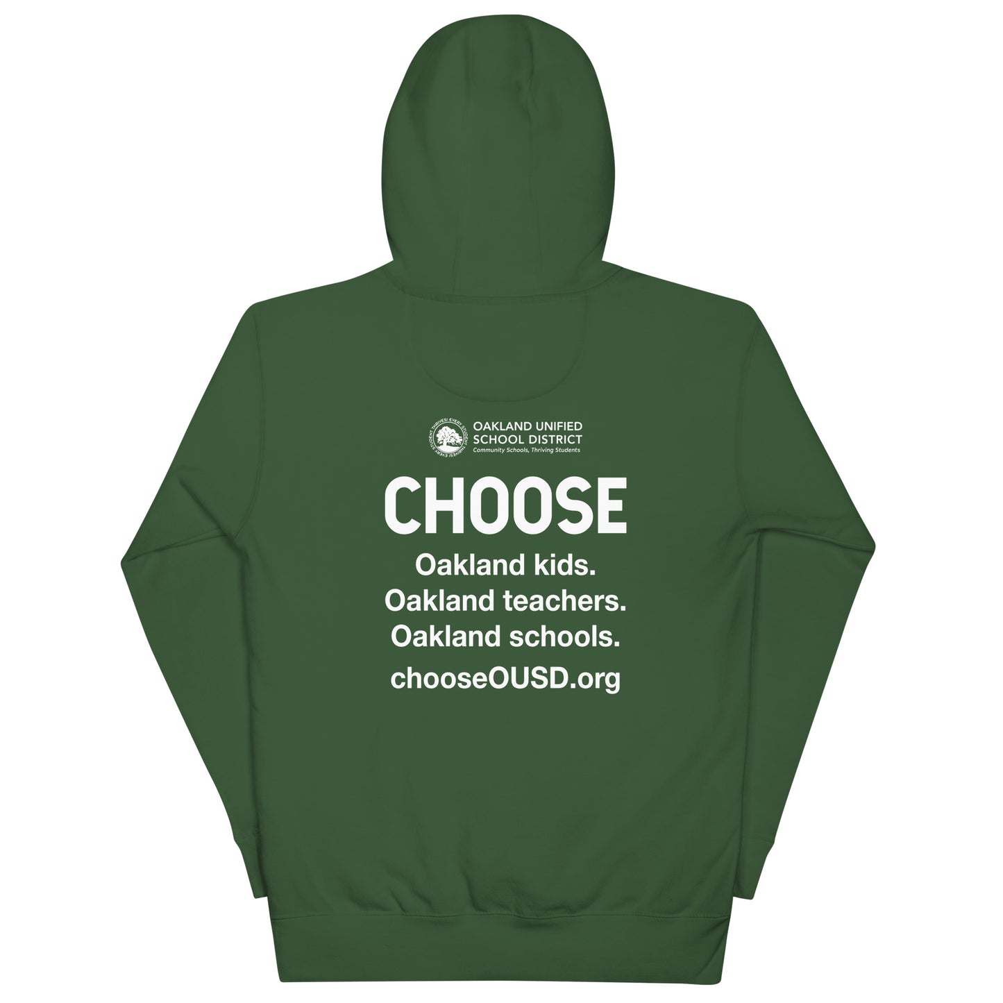 Grow With Us - Unisex Hoodie (forest green)