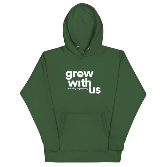 Grow With Us - Unisex Hoodie (forest green)