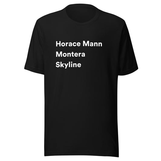 Shelly H., Network-2 Partner - (Horace Mann-Montera-Skyline) - Unisex t-shirt