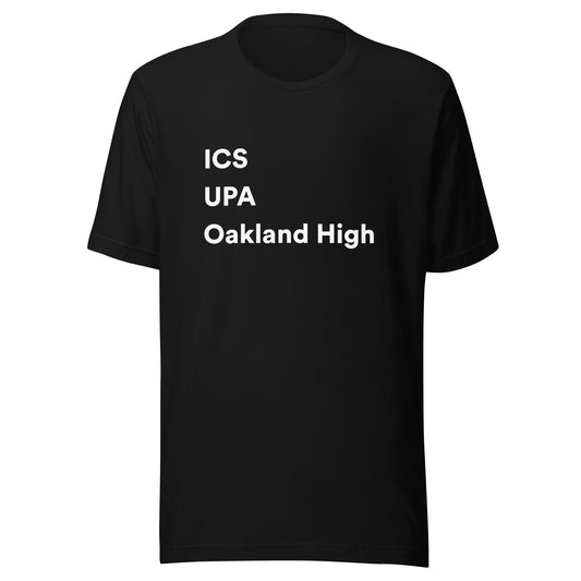 Virgil B., Urban Promise Academy (Ics-Upa-Oakland High) - Unisex t-shirt