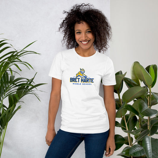 Bret Harte Logo + Mascot - Unisex t-shirt